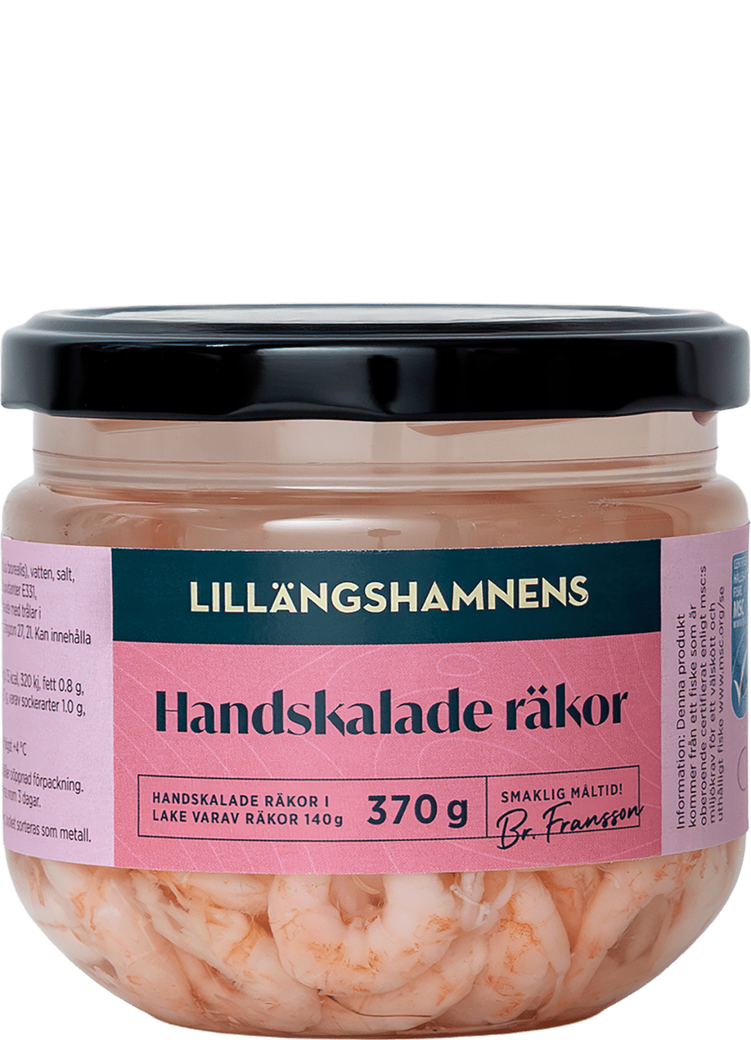 Handskalade räkor
