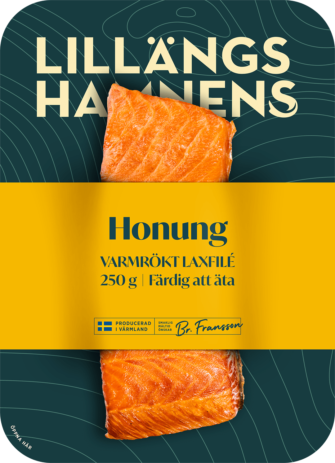 Honungsmarinerad Varmrökt Laxfilé