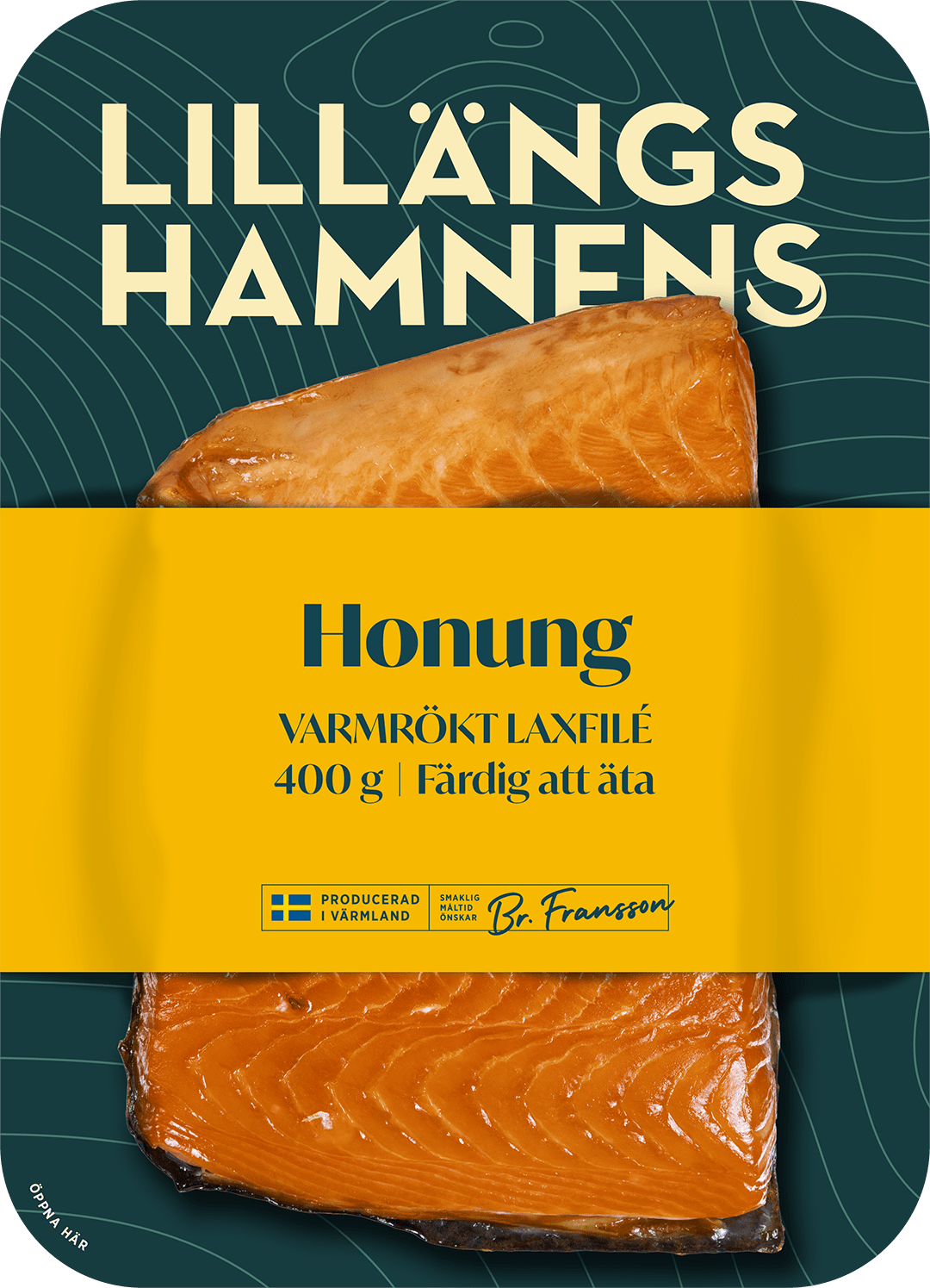 Honungsmarinerad Varmrökt Laxfilé