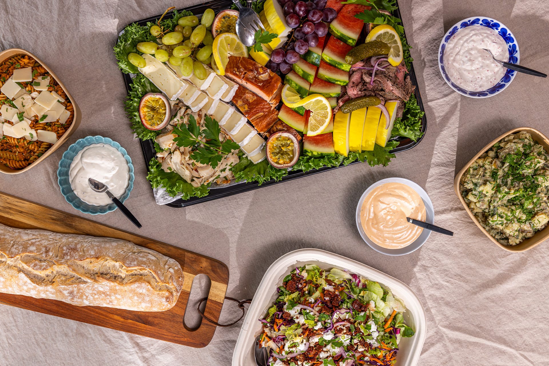 Catering buffet